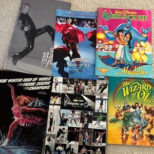Bundle of assorted Ice Skating Programs-VGC-SFH
